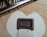 ギョーザの皮ｉｎチョコもち❤作り方3写真