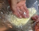 ラップ1枚できれいにパン粉がつく作り方4写真