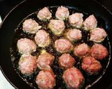 中華風揚げ肉団子作り方7写真