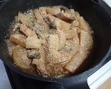 鶏手羽中と大根と茄子のトロトロゴマ煮作り方4写真