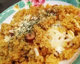 チーズin♫カレーピラフ♥炊飯器で簡単!作り方4写真