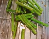 カリカリ豚肉とにんにくの芽の甘酢ソース作り方3写真