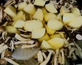ヤマキ基本のだしで♡しょうが根菜きのこ鍋作り方3写真