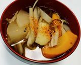ヤマキ基本のだしで♡しょうが根菜きのこ鍋作り方5写真