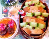 超簡単カツサンドバゲット★クリスマス弁当作り方4写真