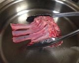 ラムチョップのガーリックパン粉焼き作り方2写真