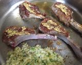 ラムチョップのガーリックパン粉焼き作り方4写真