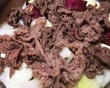 さつまいもと牛肉のオイスターソース煮作り方3写真