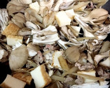 ごぼうと舞茸と厚揚げの柳川風作り方4写真