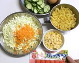 優しく美味しい【カニカマサラダ】作り方1写真