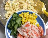 優しく美味しい【カニカマサラダ】作り方14写真