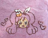 プリキュア＊キュアホイップ＊キャラチョコ作り方3写真