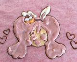 プリキュア＊キュアホイップ＊キャラチョコ作り方4写真