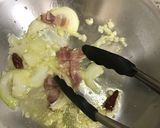 ベーコンと玉ねぎのペペロンチーノ作り方3写真