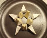星型カマンベールチーズ　リースサラダ作り方2写真