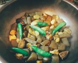 余った根菜♪こんにゃく鶏肉こっくり煮物☆作り方4写真