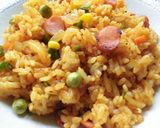 カレー炒飯(^^♪作り方2写真