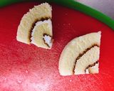 キティちゃんのケーキ♡スイスロールで節約作り方7写真