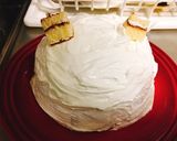 キティちゃんのケーキ♡スイスロールで節約作り方8写真