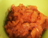 完熟柿を美味しく食べよう☆柿の味噌ダレ作り方2写真