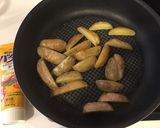バターと塩と胡椒でフライポテト作り方2写真