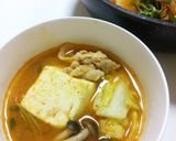 ピリ辛の湯豆腐作り方4写真