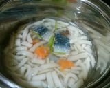 犬ご飯　いわしうどん作り方3写真