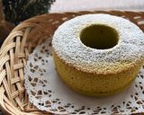 米粉と抹茶のシフォンケーキ作り方10写真