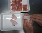 白菜と鶏肉の治部煮作り方2写真