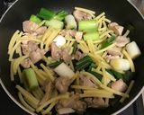 鶏肉と長ねぎの塩昆布クリーム和風グラタン作り方4写真