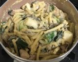 鶏肉と長ねぎの塩昆布クリーム和風グラタン作り方11写真