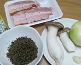 とんぶり和風パスタ作り方1写真