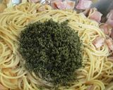 とんぶり和風パスタ作り方9写真