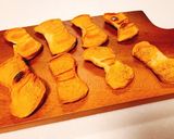 チョコ柿チップ作り方3写真