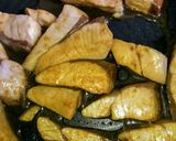 いなだの刺身で小さなバター照焼お弁当にも作り方4写真