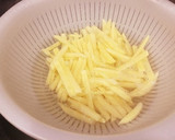 千切りじゃがいものカレー炒め作り方1写真