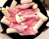 焼き鳥アヒージョ☆手羽中ネギま!作り方1写真