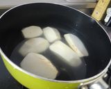 鴨だしde里芋と牛肉の芋煮風♪作り方2写真