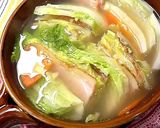 レンジで簡単♪白菜とベーコンのスープ煮♪作り方8写真
