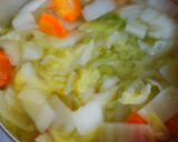 簡単♬白菜と玉ねぎと人参のカレースープ♡作り方4写真