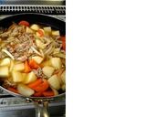 フライパンdeこってり☆こっくり肉じゃが作り方3写真