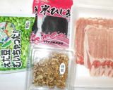 豚肉ひじきコンニャクの味噌炒め♪簡単作り方1写真