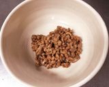 納豆チーズトースト作り方1写真