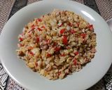 基本　男の 納豆チャーハン作り方7写真