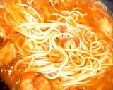 トマトケチャップ海老パスタ^_^♪作り方3写真