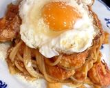 トマトケチャップ海老パスタ^_^♪作り方4写真