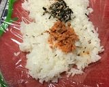 忙しい時のお握り１つで3種の味です！作り方1写真
