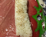 忙しい時のお握り１つで3種の味です！作り方2写真