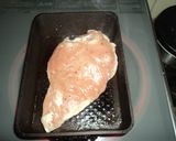レンジ1分半＋4分焼くだけでサラダチキン作り方3写真