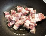 豚バラ肉のトマトパスタ作り方2写真